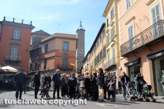 Il centro storico invaso dai turisti