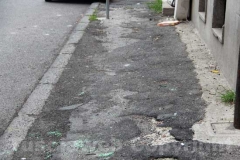 Il centro storico nel degrado