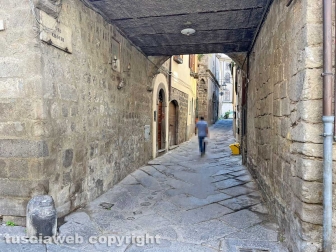 Il centro storico tra via Romanelli e piazza Padella