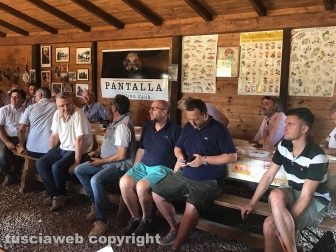 Tuscania - Il centrodestra unito... a pranzo