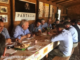 Tuscania - Il centrodestra unito... a pranzo