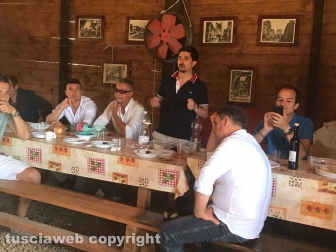 Tuscania - Il centrodestra unito... a pranzo