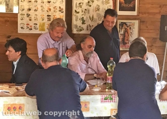 Tuscania - Il centrodestra unito... a pranzo