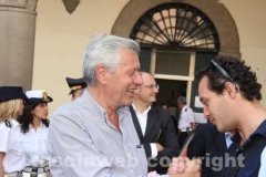 Il centrosinistra festeggia a piazza del comune