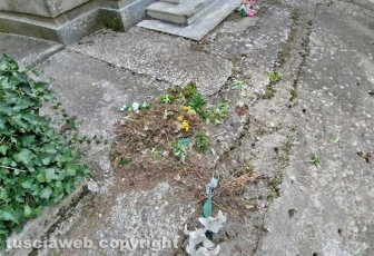 Montefiascone - Il degrado al cimitero