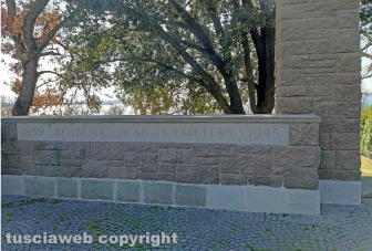 Bolsena - Il cimitero di guerra del Commonwealth