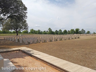 Bolsena - Il cimitero di guerra del Commonwealth