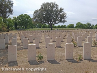 Bolsena - Il cimitero di guerra del Commonwealth