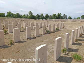 Bolsena - Il cimitero di guerra del Commonwealth