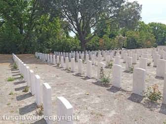 Bolsena - Il cimitero di guerra del Commonwealth