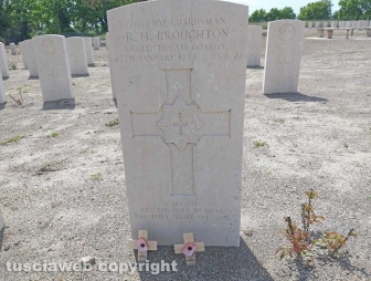 Bolsena - Il cimitero di guerra del Commonwealth