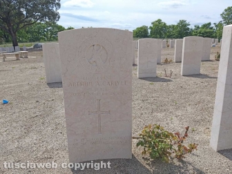 Bolsena - Il cimitero di guerra del Commonwealth