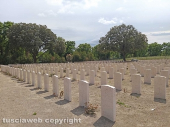 Bolsena - Il cimitero di guerra del Commonwealth
