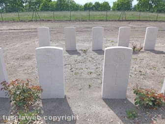 Bolsena - Il cimitero di guerra del Commonwealth