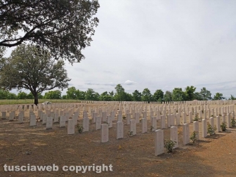 Bolsena - Il cimitero di guerra del Commonwealth