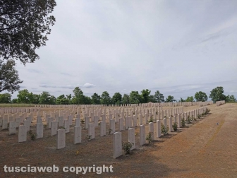 Bolsena - Il cimitero di guerra del Commonwealth