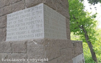 Bolsena - Il cimitero di guerra del Commonwealth