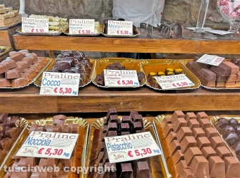 Il CioccoTuscia invade palazzo dei Papi e il centro storico