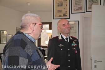 Andrea Antonazzo in visita a Tusciaweb