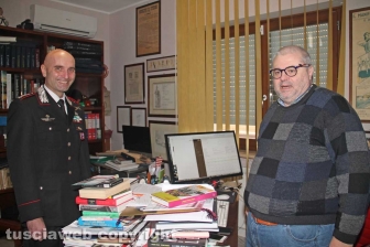 Andrea Antonazzo in visita a Tusciaweb