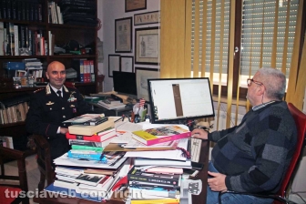 Andrea Antonazzo in visita a Tusciaweb