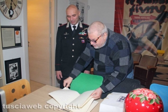 Andrea Antonazzo in visita a Tusciaweb