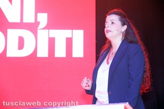 Il comizio di Chiara Frontini