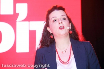 Il comizio di Chiara Frontini
