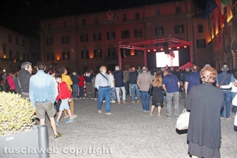 Il comizio di Chiara Frontini