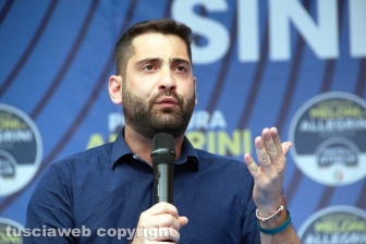 Il comizio di Giorgia Meloni
