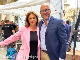 Il comizio di Giorgia Meloni