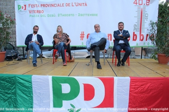 Viterbo - Pd - Il compagno Zingaretti inaugura la festa dell\'Unità