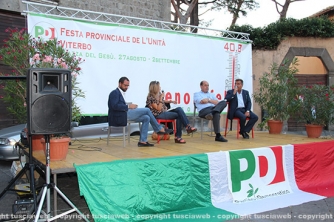 Viterbo - Pd - Il compagno Zingaretti inaugura la festa dell\'Unità