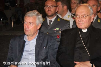 Il sindaco Michelini e il vescovo Fumagalli