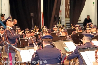 Il concerto della banda della Polizia di stato