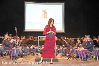 Il concerto della banda della Polizia di stato