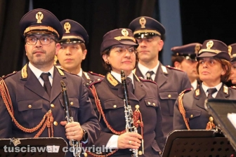 Il concerto della banda della Polizia di stato