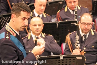 Il concerto della banda della Polizia di stato
