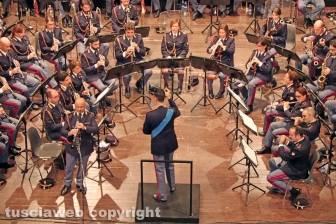 Il concerto della banda della Polizia di stato