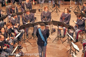 Il concerto della banda della Polizia di stato