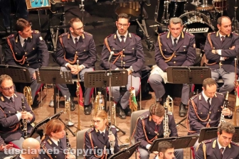 Il concerto della banda della Polizia di stato