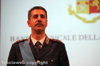 Il concerto della banda della Polizia di stato
