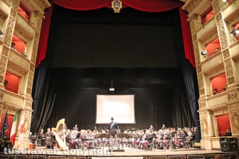 Il concerto della banda della Polizia di stato
