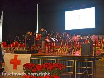 Il concerto della Cri con la banda musicale della polizia di stato