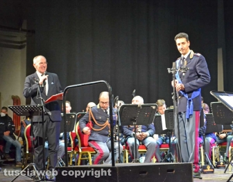 Il concerto della Cri con la banda musicale della polizia di stato