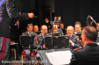 Il concerto della Cri con la banda musicale della polizia di stato