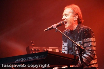 Il concerto di Roby Facchinetti