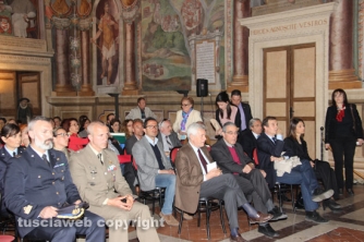 Il pubblico in sala regia