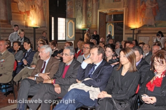 Il pubblico della sala regia