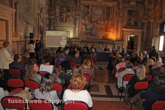 Il pubblico della sala regia